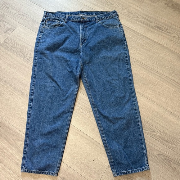Carhartt Relaxes Fit Men’s Denim Jeans 42x30 - Picture 1 of 11